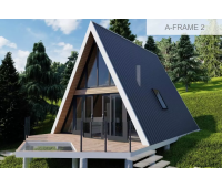 Модульный дом: проект A-FRAME-1 Модульный дом: проект A-FRAME-1