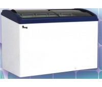 Congelator de sticlă curb Juka M300S
