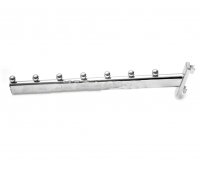 Кронштейн (Флейта) овальная в рейку 35 см 7 шаров