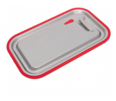 Capac n/w Brillis GN 1/1 cu etanșare din silicon pentru recipiente gastronorm