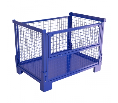 Сетчатый стальной контейнер K1 (1200×800×900 мм)