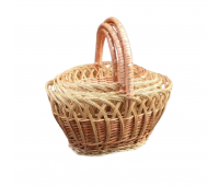 Набор светлых пасхальных «удлинённых» корзин из 4 шт.