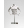 Mâinile Torso-2 de sex masculin (alb mat) cu talon