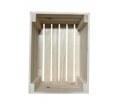 Cutie din lemn pentru rafturi vegetale 600x400x150 mm