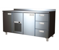Середньотемпературний холодильний стіл 3GN / NT Carboma