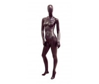 JL-ALF-B манекен жіночий безликі чорний матовий