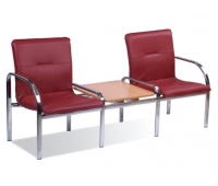 Кресло двухместное STAFF-2 T со столиком