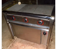 Плита электрическая ПЭ-3 Ш Н эконом с жарочным шкафом