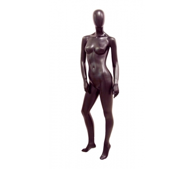 JL-ALF-B манекен женский БЕЗЛИКИЙ черный матовый