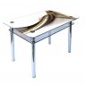 Кухонний стіл КС-1 Корал 900x600x750 мм білий фотодрук