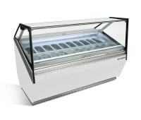 Vitrina de înghețată GGM Gastro ETI12W