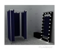 Cabinet mobil 1x1x2m