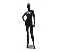 FBLA-YE1 Manechin feminin negru fără chip