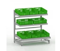 Raft vegetal cu picioare H140 / L125 / D90 cm. Tip-10