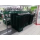 Coș de cumpărături pe roți cu mâner extragător, 45 L, Italia, culoare Speesy Roșu