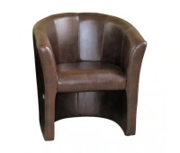 Canapea AMF Arabica single module Madras dk brown