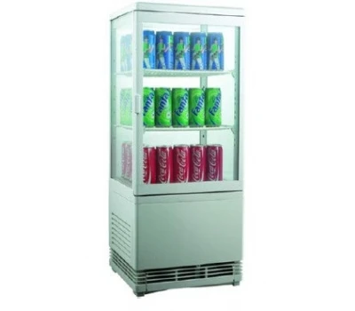 Шкаф-витрина холодильная EWT INOX RT58L