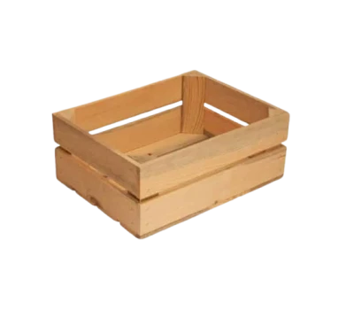 Coș din lemn 40x30x16 pentru flori
