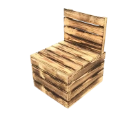 Стул из ящика 50×40×70 см
