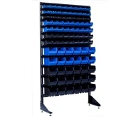 Suport de perete de 1800 mm pentru 93 de cutii de plastic