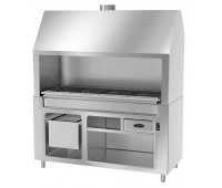 Гриль вугільний HKE1800E # KGE1600 GGM (підлоговий)