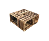 Стіл з ящиків 65×65×35 см