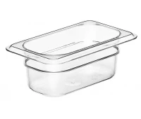 Гастроємності Cambro GN 1/9 (176х108 мм) з полікарбонату h = 65 мм колір Прозорий