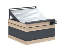 Raft pentru legume tip 5 1025х1330х2500 mm secțiunea stângă