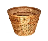 Coș de răchită din viță de vie (înălțime 28cm, diametru 30x40)