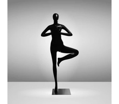 YOGA-8 Manechin fără față negru feminin