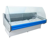 Vitrină frigorifică PVHSU "INTEL" -1,8A (-5 ... + 5C) (oțel inoxidabil)