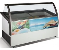 Piept de congelare pentru înghețată moale Crystal Venus Elegante-56