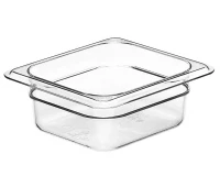 Гастроємності Cambro GN 1/6 (176х162 мм) з полікарбонату h = 65 мм колір Прозорий