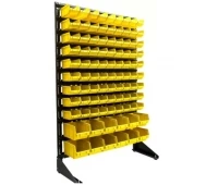 Raft comercial cu cuve de plastic 1,5 m pentru 93 buc