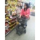Coș de cumpărături cu mâner, 33 litri, Italia, culoare Tyko Roșu