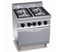Плита газова G7F4 + FG Bertos