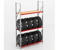 Металевий стелаж для шин 2000х600х2500 мм
