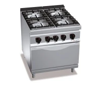 Плита газова GHB899E + EB8S (4-х конфорочна) GGM