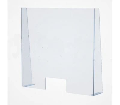 Ecran plexiglas cu îndoiri de 700x700 mm