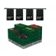 Sistem de suspensie Black Snapper 2m cu magneți și casete preț format A4 (cu două fețe) Negru, 1 m