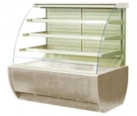 Vitrină frigorifică de patiserie frigorifică JAMAJKA 0.9 (W) DESCHIS față deschisă