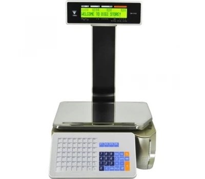 Ваги торгові Digi SM-5100P Ethernet до 30 кг, з печаткою етикетки