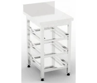 Стол для хранения корзин посудомоечной машины ВМ3-0,5 Orest Стол для хранения корзин посудомоечной машины ВМ3-0,5 Orest