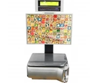 Balante comerciale Digi SM-5100 BS 120 Taste Ethernet de până la 30 kg, cu imprimare de etichete