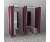 Cabinet mobil dublu 1x2x2m