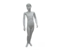 Kid-22wm Manechin pentru copii alb mat 142cm