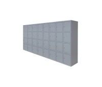 Камеры хранения металлические для магазина одежды  КСМ 32/240 (32/320)​