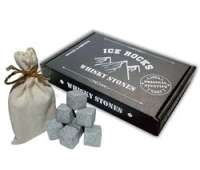 Pietre de whisky Roci de gheață Pietre de whisky negru