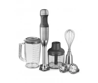 Mixer submersibil Kitchenaid (manual, oțel)