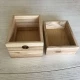 Set ECO de cutii din lemn 1-109x200x150 / 2-60x200x150